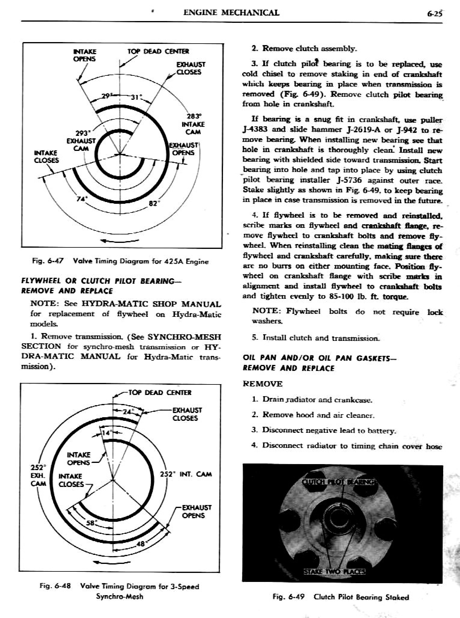 1962 Pontiac Chassis Service Manual- Engine Page 26 of 63